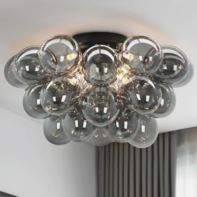 Design plafondlamp grijs, Cyril