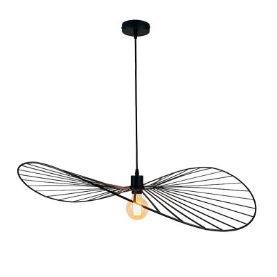 Retro hanglamp zwart, Jolinda