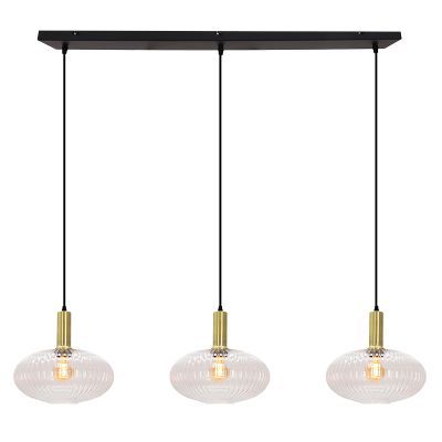 Retro hanglamp transparant, Charlois