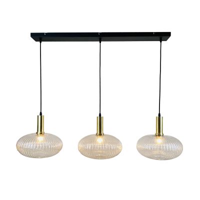 Retro hanglamp transparant, Charlois