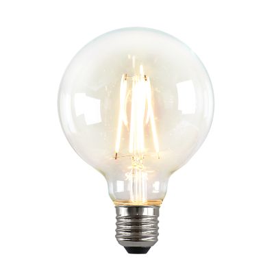 Dimbare Olucia E27 LED lamp George, G95, 4W, 2700K
