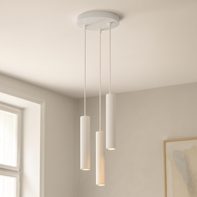 Moderne hanglamp wit, Nadi