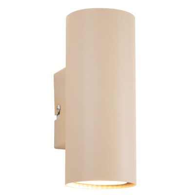 Moderne up down wandlamp beige, Elena