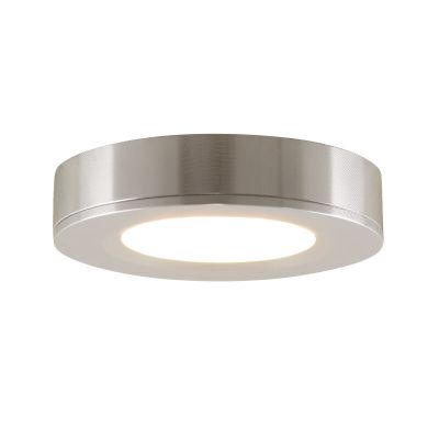 Ronde keukenkast lamp zilver, Sana
