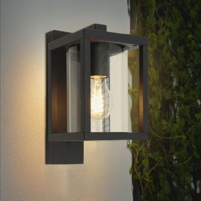 Moderne buitenlamp zwart, Amalie, IP54