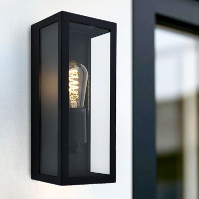 Moderne buitenlamp zwart, Senne, IP44