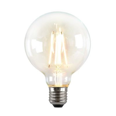 Olucia E27 LED lamp George, G95, 4W, 2700K