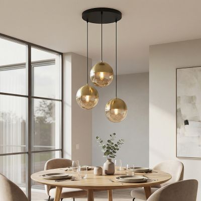 Design hanglamp amber, Nalini