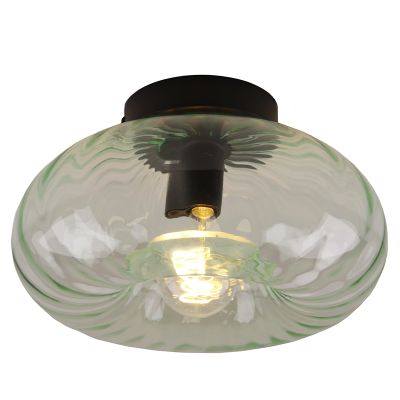 Retro plafondlamp groen, Diane