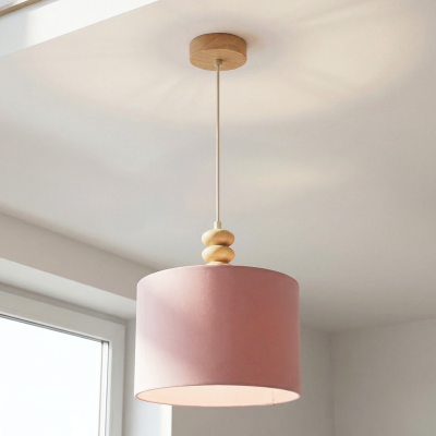 Landelijke hanglamp roze, Kinga