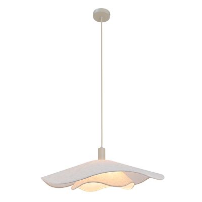 Landelijke hanglamp beige, Mimi