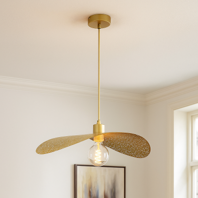 Design hanglamp messing, Sienna