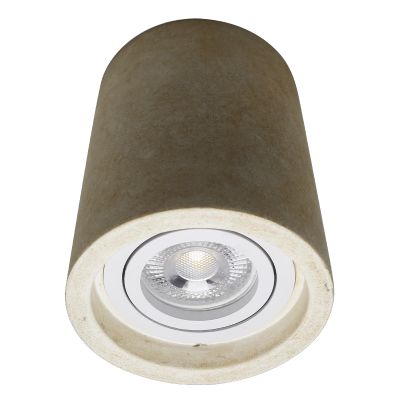 Betonnen opbouwspot beige, Marcella