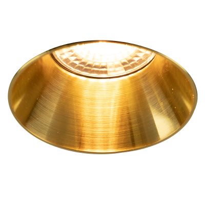 Aluminium trimless inbouwspot messing, Sanaz