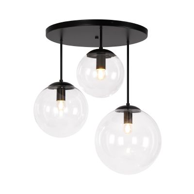 Design plafondlamp transparant, Dolf