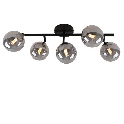 Design plafondlamp grijs, Remo