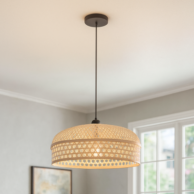 Bamboe hanglamp bruin, Jennifer