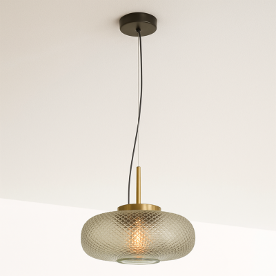 Retro hanglamp groen, Johnson