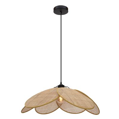 Rotan hanglamp bruin, Rowen