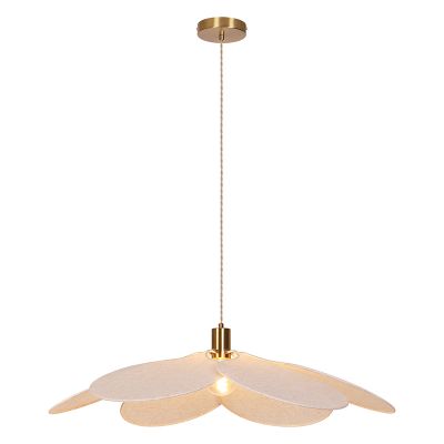 Landelijke hanglamp beige, Nena