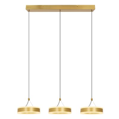 Design hanglamp messing, Lava, 56W, 3000K LED