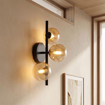 Design wandlamp amber, Remo