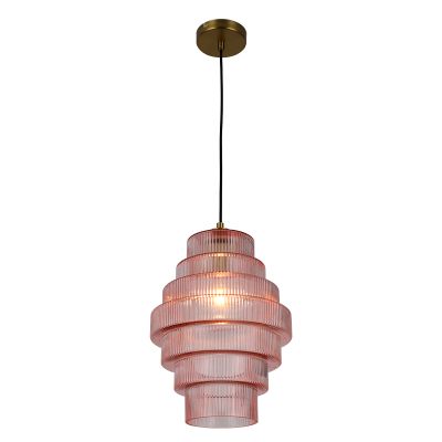 Retro hanglamp roze, Paris