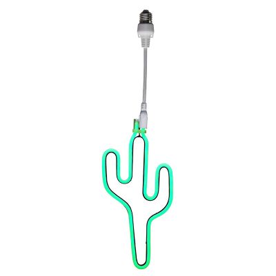 E27 neon cactus voor prikkabels