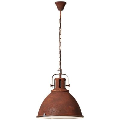 Industriële hanglamp roestkleurig, Alexi