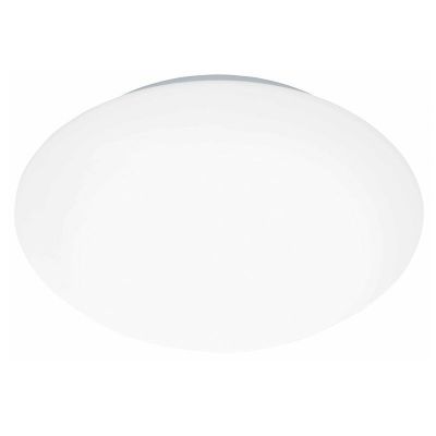Glazen plafondlamp wit, Dara
