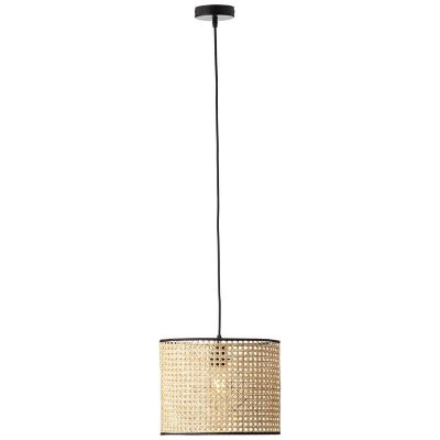 Landelijke hanglamp Emmelie, Rotan