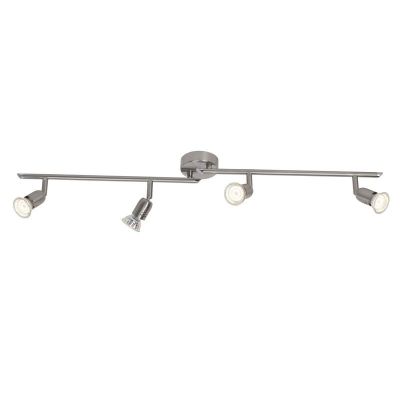 Metalen plafondspot chroom, Hayo, 50W, 3000K LED