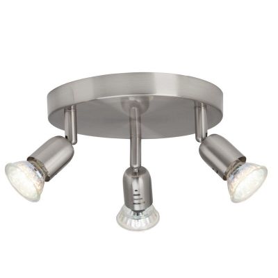Metalen plafondspot chroom, Hayo, 50W, 3000K LED