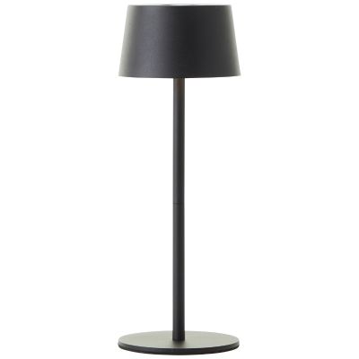 Moderne buiten tafellamp zwart, Petter, 2W, 3000K LED, IP44, 3-staps dimbaar
