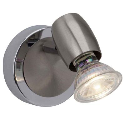Mat chroom, Chroom wandlamp Cherelle