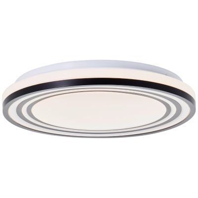 Moderne plafondlamp zwart, Merlijn, 24W, 3000K LED