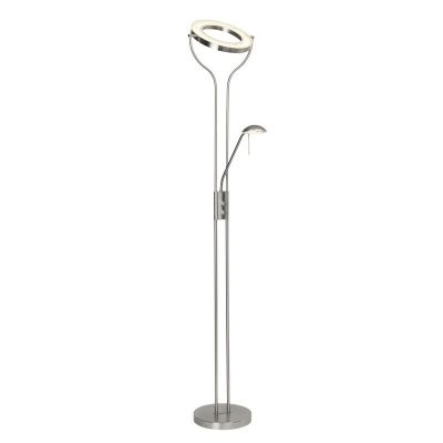 Mat chroom, chroom vloerlamp Izabela