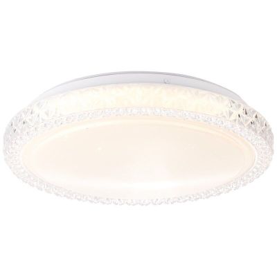 Moderne plafonniere Baki, Wit