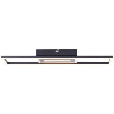 Design plafondlamp zwart, Wahiba, 24W, 3000K LED