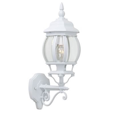 Klassieke buitenlamp wit, Liena, IP23