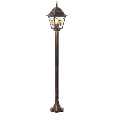 Klassieke buitenlamp roestkleurig, Levinus, IP44