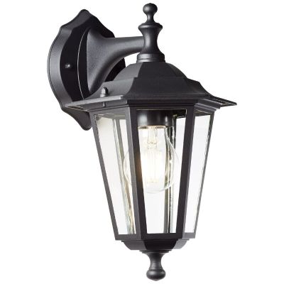 Klassieke buitenlamp zwart, Radha, IP44