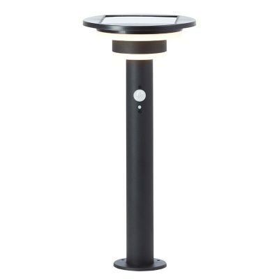Moderne staande buitenlamp op zonne-energie zwart, Lonneke, 3W, 3000K LED, IP44