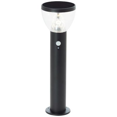 Moderne staande buitenlamp op zonne-energie zwart, Saar, 3W, 3000K LED, IP44