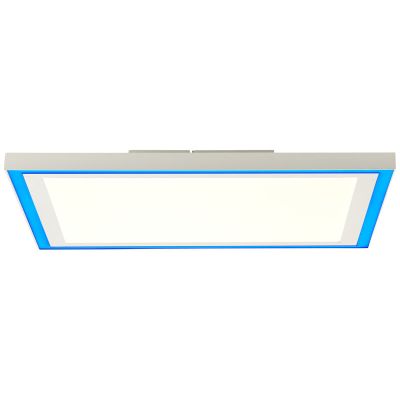 Moderne LED paneel plafondlamp Ricco, metaal, 25W LED met instelbare lichtkleur en afstandsbediening