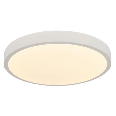 Moderne plafonniere Asude, metaal, 60w LED met instelbare lichtkleur en afstandsbediening
