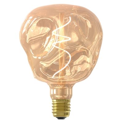 Dimbare Calex E27 LED filament lamp amber, 4W, 1800K