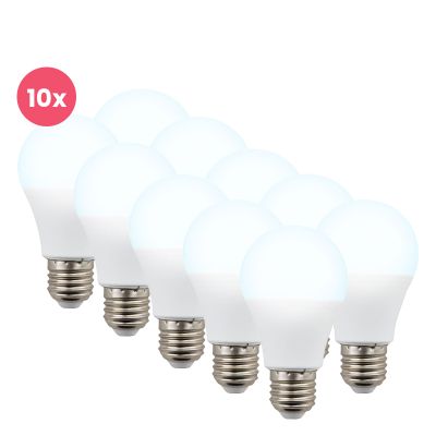 10-pack Lagiba E27 LED lamp Bradley, 12W, 6500K