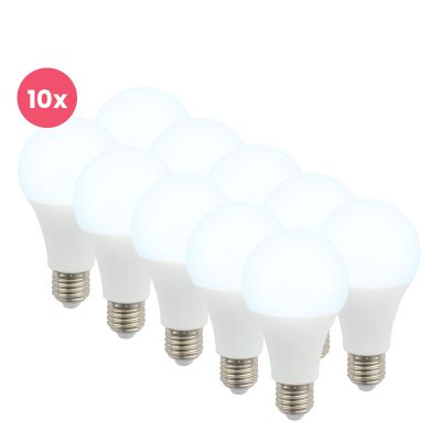 10-pack Lagiba E27 LED lamp Bradley, 15W, 6500K