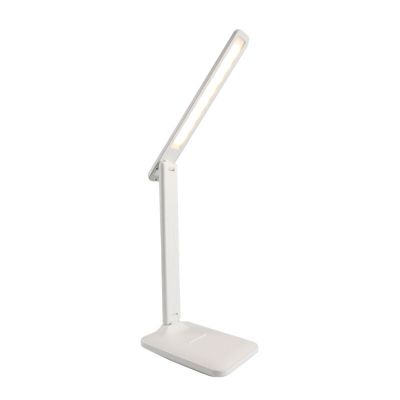 Witte LED bureaulamp Danila met verstelbare lichtkleur